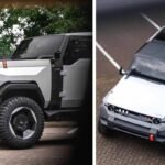 Mahindra Teases Thar EV Based Vision T Concept