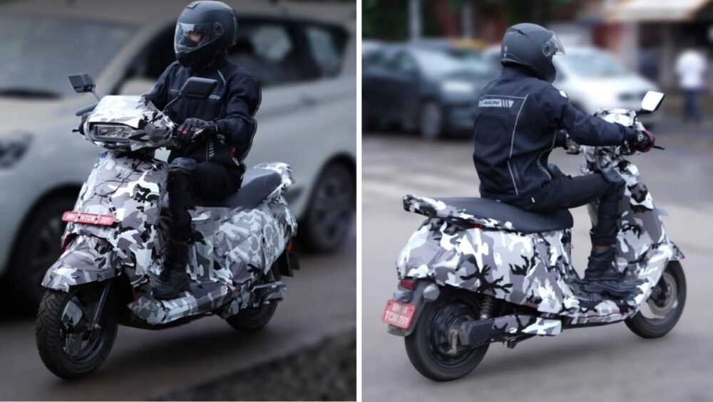 New Kinetic Electric Scooter Spied Testing In India – Details