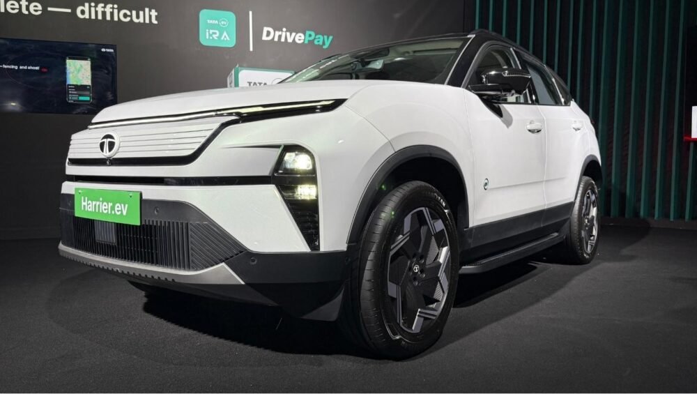Tata Harrier EV Garners Over 10,000 Bookings In A Single Day
